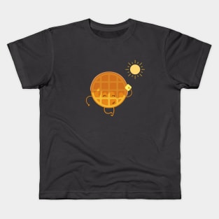 National Waffle Day Kids T-Shirt